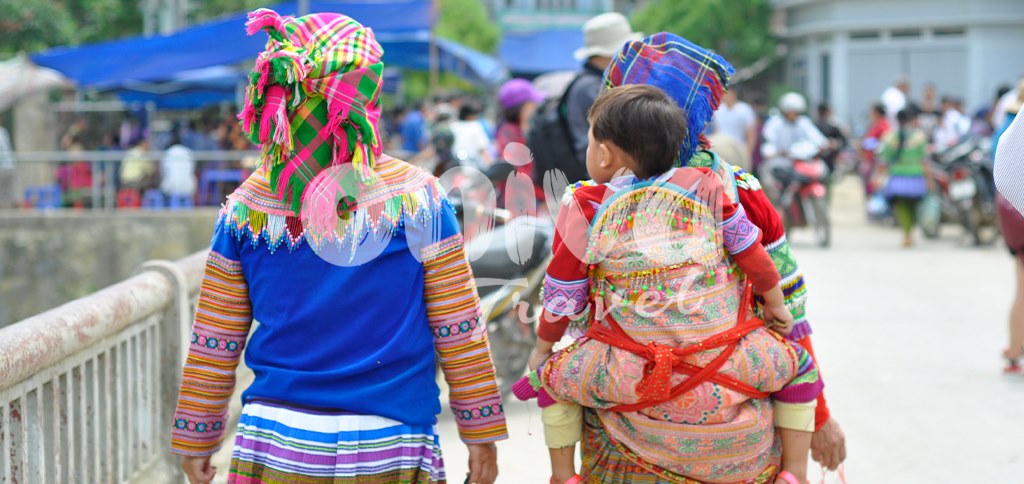 voyage vietnam, marché ethnique bac ha