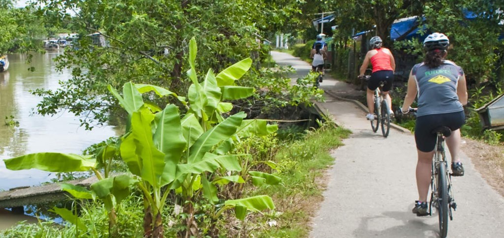 Balade à vélo sur l’île de Tan Phong