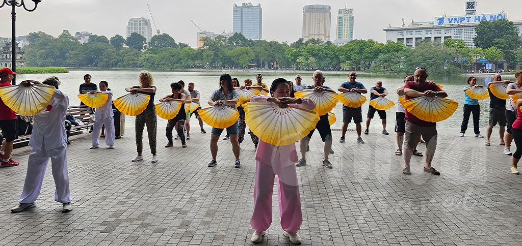 voyage vietnam cours de taichi à hanoi