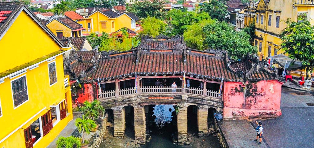 Le pont japonais à Hoi An