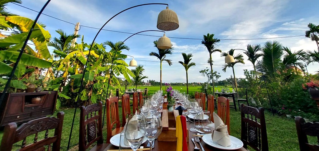 Dîner de luxe en plein nature à Hoi An