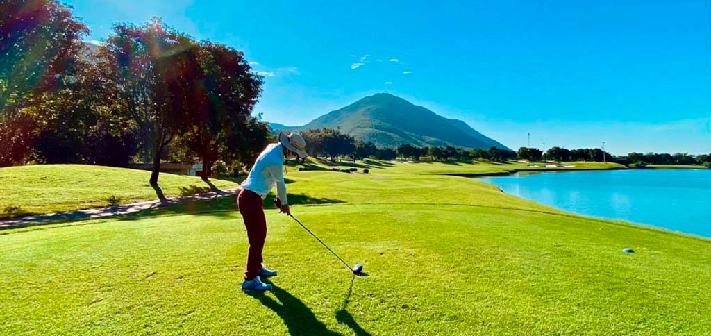 Le terrain de golf à Tam Dao