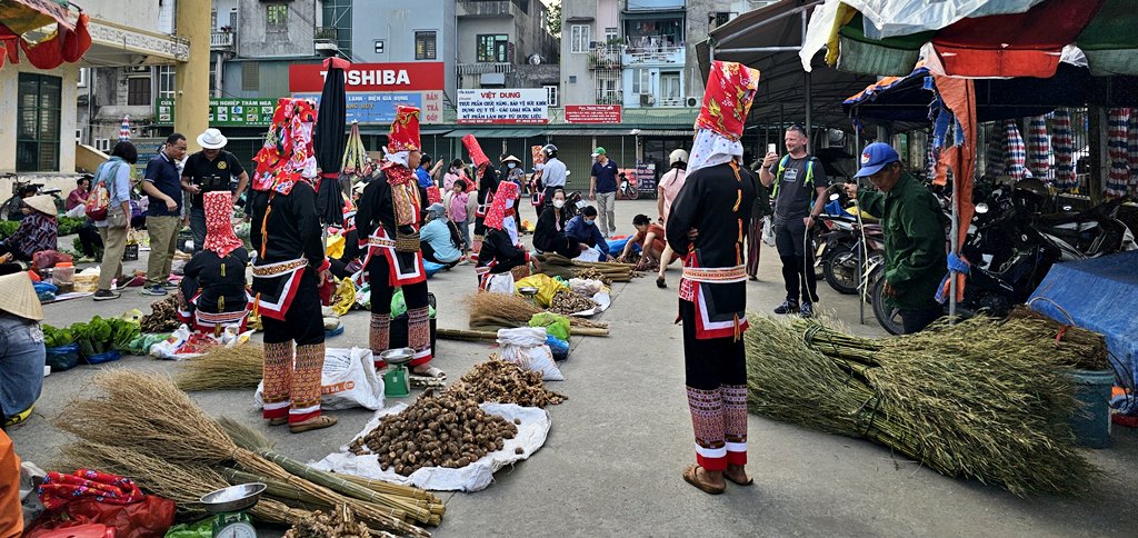 Le marché central de Binh Lieu